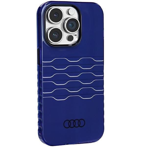 Audi IML MagSafe Case iPhone 13 Pro Max 6.7" niebieski/navy blue